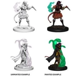 D&D Nolzurs Marvelous Unpainted Miniatures – Tiefling Sorcerer – Female V2
