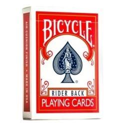 Bicycle Playing Cards Rider Back Red