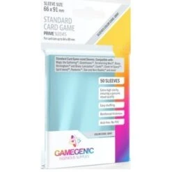 Card Sleeves (66x91mm) Standard 50 Pack By Gamegenic