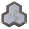 Huzzle LVL4 Hexagon Cast Metal Puzzle By Hanayama