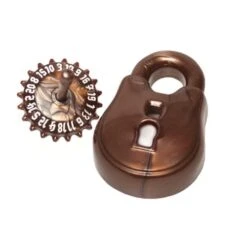 The Rogue D20 Lock And Pick Set Stout Bronze