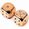 Copper Metallic 16mm D6 Dice Pair By Chessex -Board Game Store 12f26824 252e 4df8 898c 972f519dd28f