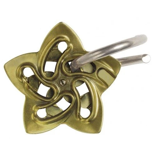 Huzzle LVL5 Helix Cast Metal Puzzle By Hanayama 3 Huzzle LVL5 Helix Cast Metal Puzzle By Hanayama