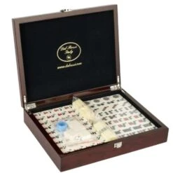 MahJong Mahogany Finish Case By Dal Rossi