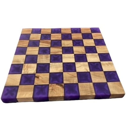 Custom Chess Template – Resin & Wood Chess Set Chopping Board Style 36cm 6 Custom Chess Template – Resin & Wood Chess Set Chopping Board Style 36cm - Image 4