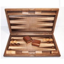 Backgammon 19 Inch 48 Cm Burl Wood By Dal Rossi