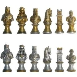 Chess Set Medieval Warriors On 20 Inch Walnut Gloss Chess Board By Dal Rossi 6 Chess Set Medieval Warriors On 20 Inch Walnut Gloss Chess Board By Dal Rossi -Board Game Store 2f3f0dc1 10f6 4ec5 aa3e 567cd3ccccac