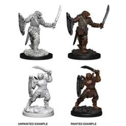 D&D Nolzurs Marvelous Unpainted Miniatures – Dragonborn Paladin – Female