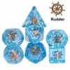 Translucent Ship’s Wheel Blue/White Filled 7-Die Set -Board Game Store 3146d6d6 a90d 47bc b234 faa24ed6fbe5