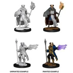 D&D Nolzurs Marvelous Unpainted Miniatures – Male Multiclass Cleric + Wizard