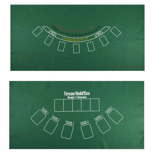 Blackjack & Poker Mat 3 Blackjack & Poker Mat