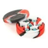 Dice Case Round Silicon Red/Black/White -Board Game Store 3acbed85 2c3c 4693 aaa0 7077ab56625b