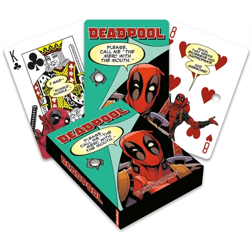Marvel Deadpool Quotes – Playing Cards 3 Marvel Deadpool Quotes – Playing Cards