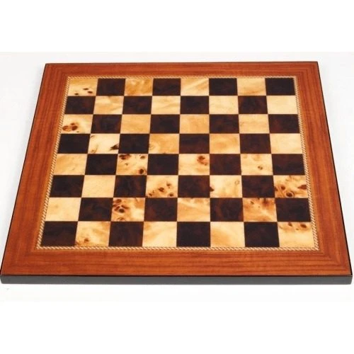 Chess Set Evil Ring On 20 Inch Walnut Gloss Chess Board Flat By Dal Rossi 4 Chess Set Evil Ring On 20 Inch Walnut Gloss Chess Board Flat By Dal Rossi - Image 2