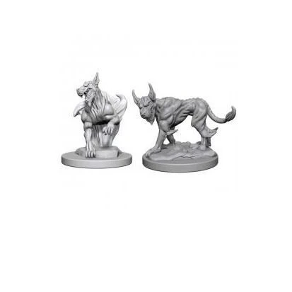 D&D Nolzurs Marvelous Unpainted Miniatures – Blink Dogs 3 D&D Nolzurs Marvelous Unpainted Miniatures – Blink Dogs