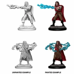 D&D Nolzurs Marvelous Unpainted Miniatures – Human Sorcerer – Male