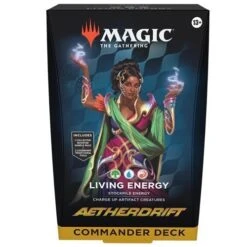 Magic The Gathering Aetherdrift Commander Deck Living Energy