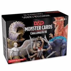 D&D Monster Cards Challenge Deck 6-16