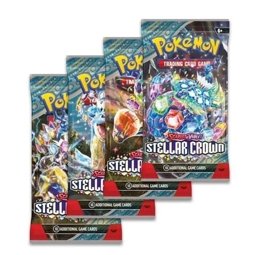 Pokemon TCG Scarlet & Violet – Stellar Crown Booster Pack 3 Pokemon TCG Scarlet & Violet – Stellar Crown Booster Pack