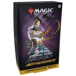 Magic The Gathering Aetherdrift Commander Deck Eternal Might