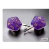 Stud Earrings Borealis Royal Purple Mini-Poly D20 Pair -Board Game Store 6a5f89db 52f9 4cb7 80bb 0498a72abc1d