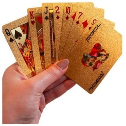 Gold Playing Cards By Dal Rossi 4 Gold Playing Cards By Dal Rossi - Image 2