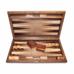 Backgammon 15 Inch 38 Cm Walnut Burl By Dal Rossi