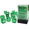 Translucent Green/White 16mm D6 Dice Block (12 Dice) By Chessex -Board Game Store 70c1bd4e a6c2 44e0 ae30 2dc1cec6d827