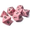Opaque Polyhedral Pastel Pink/black 7-Die Set -Board Game Store 716b0e6a 2aa7 4a31 b364 f63f3115ed40