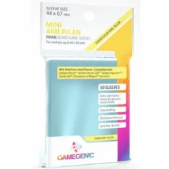 Card Sleeves (44x67mm) Mini American 50 Pack By Gamegenic