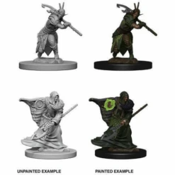 D&D Nolzurs Marvelous Unpainted Miniatures – Elf Druid – Male