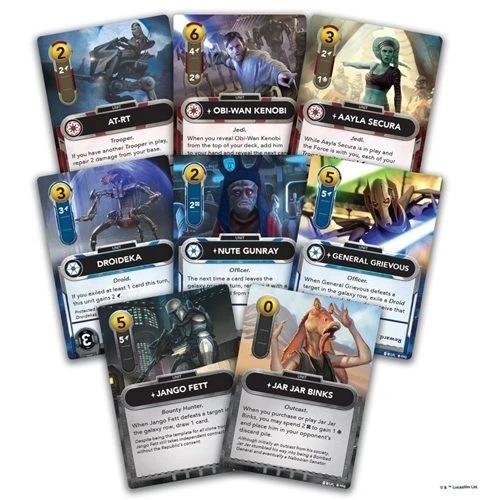 Star Wars The Deckbuilding Game Clone Wars Edition 5 Star Wars The Deckbuilding Game Clone Wars Edition - Image 3