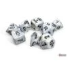 Marble Calcite/Black Or Blue Polyhedral 8 Dice Set -Board Game Store 8055efb8 50a5 40b5 b745 99ac5474cbb6