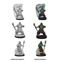 D&D Nolzurs Marvelous Unpainted Miniatures – Water Genasi Druid – Male