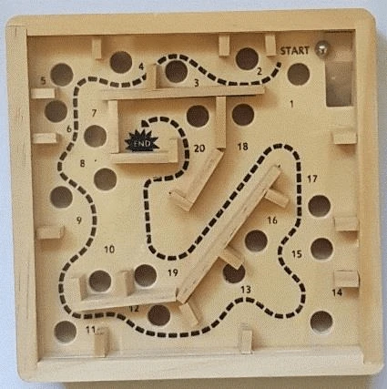 Labyrinth Original Small Wooden Puzzle 3 Labyrinth Original Small Wooden Puzzle