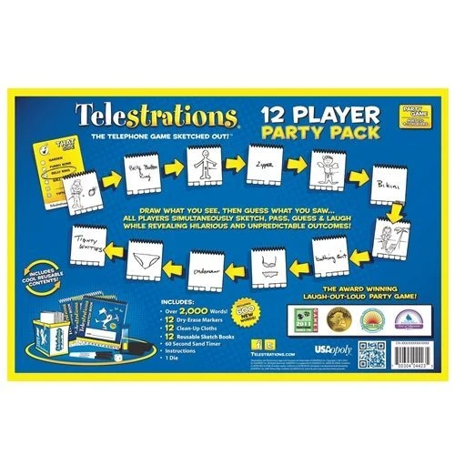 Telestrations 12 Player Party Pack 4 Telestrations 12 Player Party Pack - Image 2