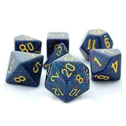 Speckled Twilight 7-Die Set By Chessex 3 Speckled Twilight 7-Die Set By Chessex