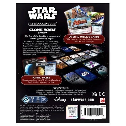 Star Wars The Deckbuilding Game Clone Wars Edition 4 Star Wars The Deckbuilding Game Clone Wars Edition - Image 2