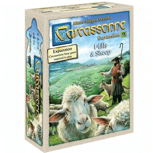 Carcassonne Hills & Sheep Expansion #9 By ZMan 3 Carcassonne Hills & Sheep Expansion #9 By ZMan