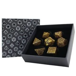 Hollow Textures Metal Ancient Bronze Deluxe 7-Die Set