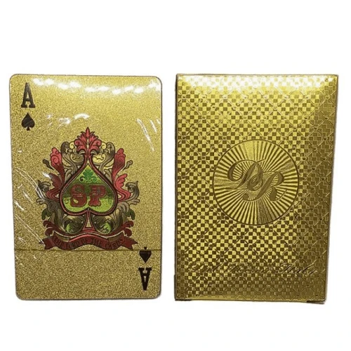 Gold Playing Cards By Dal Rossi 3 Gold Playing Cards By Dal Rossi