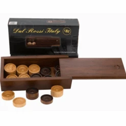 Checkers, Draughts And Backgammon Pieces By Dal Rossi