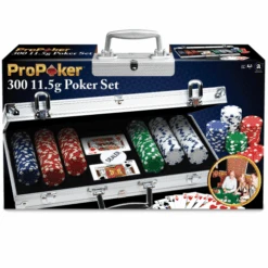 Poker Chips Set 11.5g 300 Piece Set By Pro-Poker