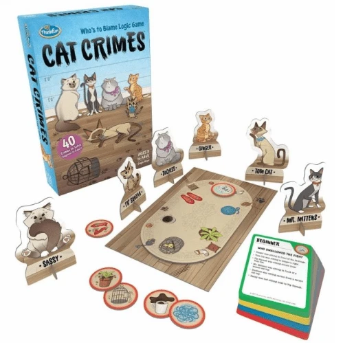 Cat Crimes By Thinkfun 3 Cat Crimes By Thinkfun