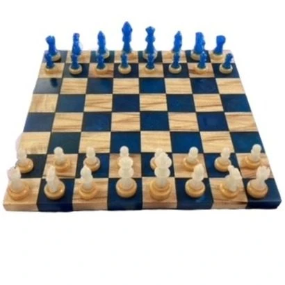 Custom Chess Template – Resin & Wood Chess Set Chopping Board Style 28cm 3 Custom Chess Template – Resin & Wood Chess Set Chopping Board Style 28cm