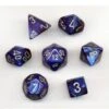 Scarab Polyhedral Royal Blue/gold 7-Die Set