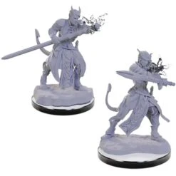 D&D Nolzurs Marvelous Unpainted Miniatures – Tiefling Warlocks