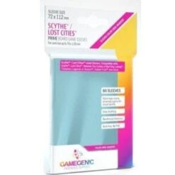 Card Sleeves (72x112mm) Scythe/Lost Cities 60 Pack By Gamegenic