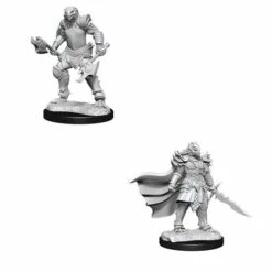 D&D Nolzurs Marvelous Unpainted Miniatures – Dragonborn Fighter – Female