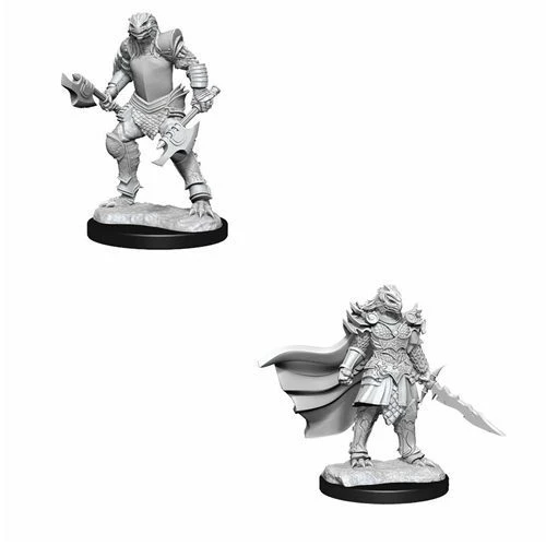 D&D Nolzurs Marvelous Unpainted Miniatures – Dragonborn Fighter – Female 3 D&D Nolzurs Marvelous Unpainted Miniatures – Dragonborn Fighter – Female
